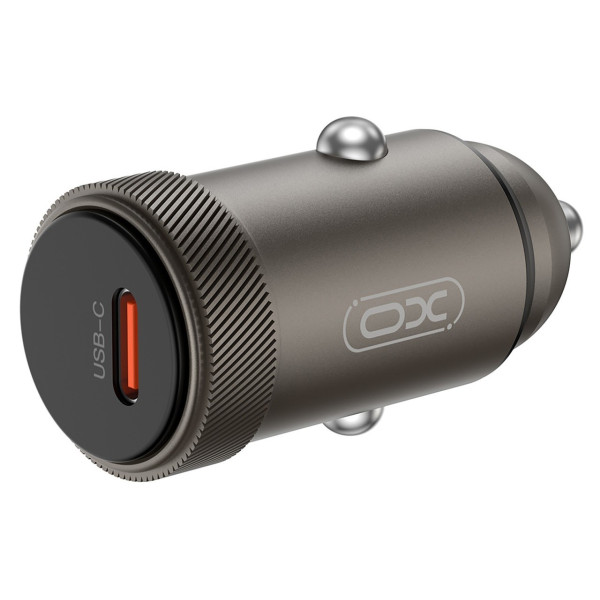 Фото - Автомобильное зарядное устройство XO CC70 USB-C 3A 30W Black (CC70.black)