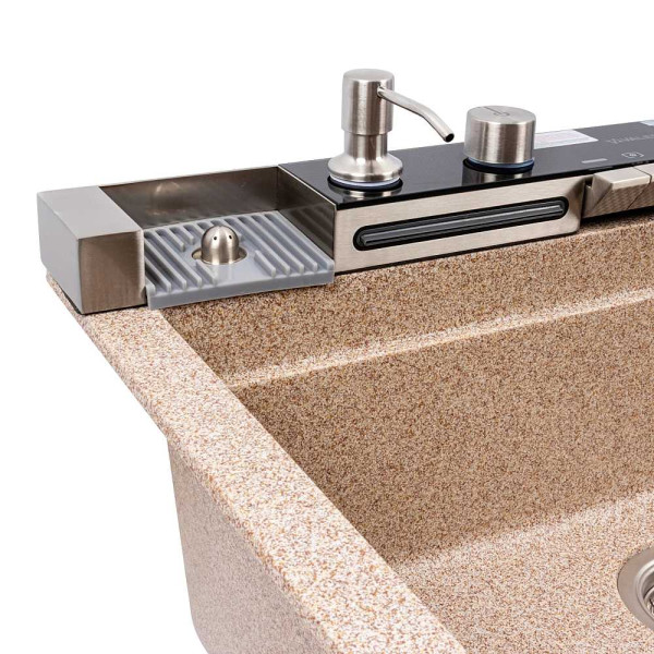 Фото - Мойка кухонная VALESO 6846 IRENA матовая карамель