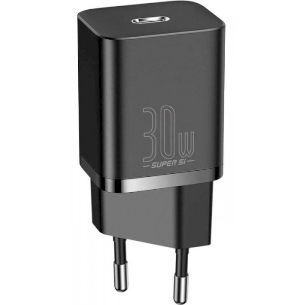 Фото - Сетевое зарядное устройство Baseus 30W Super-Si EU (CCSUP-J01) Black