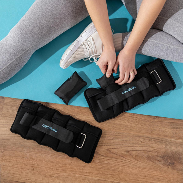 Фото - Утяжелители Cecotec Drumfit AnkleBell 2500 Neo 2 шт. по 2,5 кг (CCTC-07208)