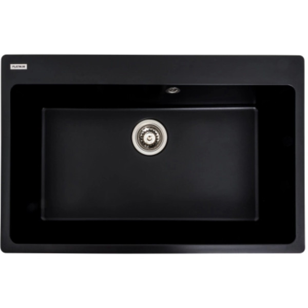 Фото - Мойка кухонная VALESO 7850 Bogema матовая (чорная) Фото - Мойка кухонная VALESO 7850 Bogema матовая (чорная)