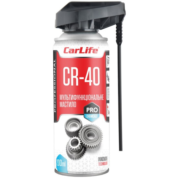 Фото - Масло для авто CarLife Multifunctional Lubricant CR-40 Professional 200 мл (CF203)
