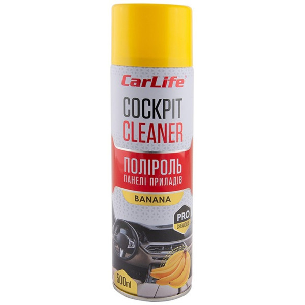 Фото - Полироль для авто CarLife Банан Cockpit Cleaner 500 ml (CF504)