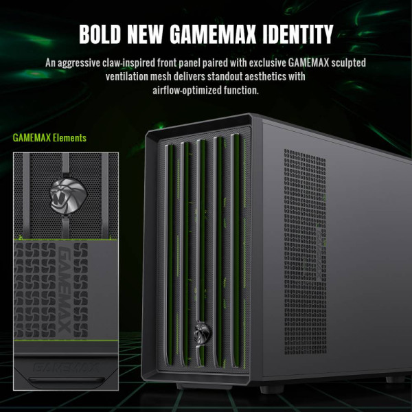 Фото - Корпус Gamemax Claw 360 BK