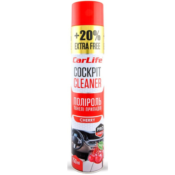 Фото - Полироль для авто CarLife Вишня Cockpit Cleaner 750 ml (CF760)