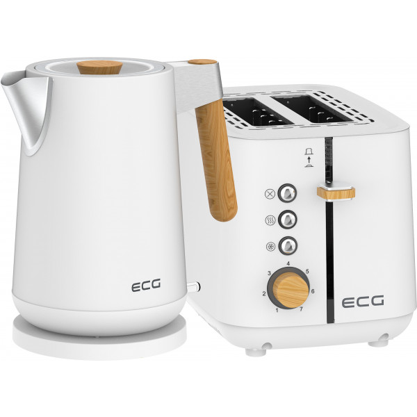 Фото - Тостер ECG ST 2768 Timber White