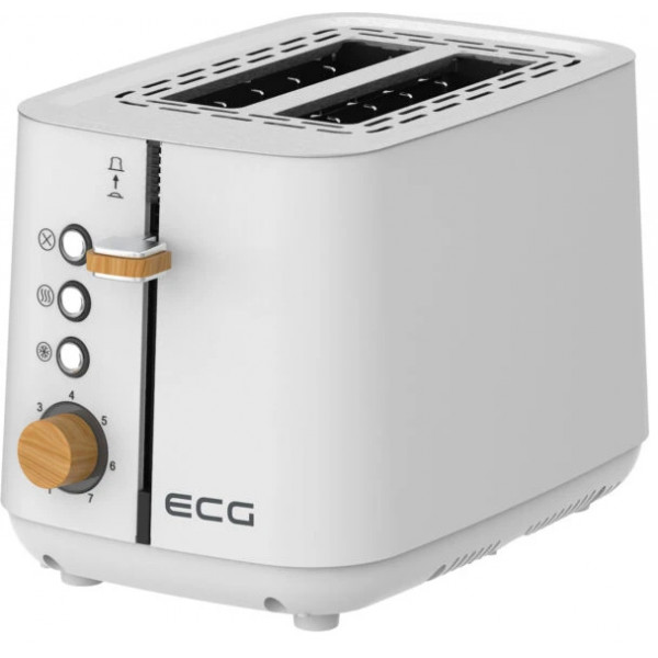 Фото - Тостер ECG ST 2768 Timber White Фото - Тостер ECG ST 2768 Timber White
