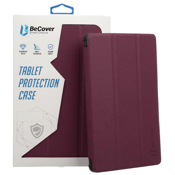 Фото - Чехол для планшета BeCover Smart for Samsung Galaxy Tab A 8.0 SM-T290/SM-T295/SM-T297 Red Wine (705212)