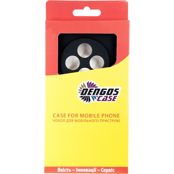 Фото - Чехол для смартфона DENGOS Carbon for Xiaomi Redmi 14C Black (DG-KM-119) + защитное стекло