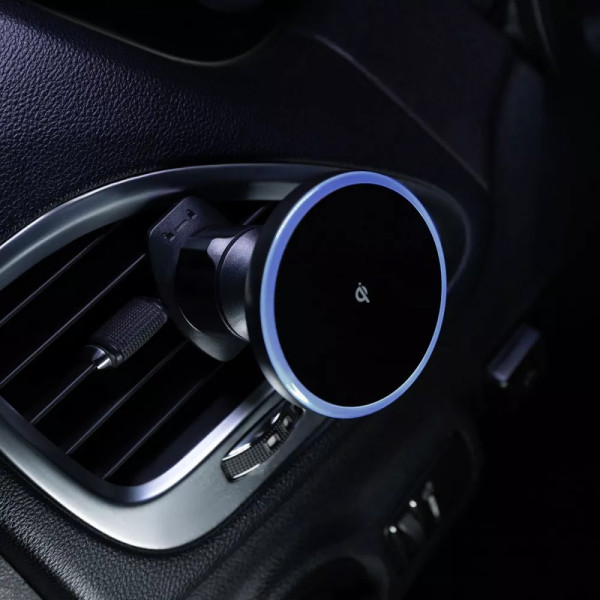 Фото - Автодержатель с беспроводной зарядкой Proove UNO 15W Black (WHUN15002001)