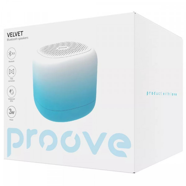 Фото - Портативная акустика Proove Velvet 3W Blue (PDVE050010008)