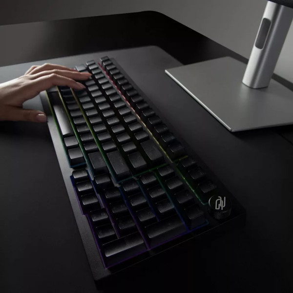 Фото - Клавиатура беспроводная игровая Proove Gaming Slicker Pro  (Ukraine Layout) Black/Purple (WKSLP0022416)