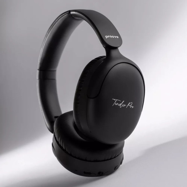 Фото - Наушники накладные беспроводные Proove Tender Pro (APP) black (HPTP0001AP01)