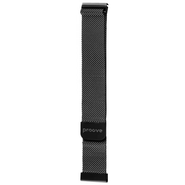 Фото - Ремешок для смарт-часов Proove Metal Loop 22 mm black (WBMLUW22MM02)