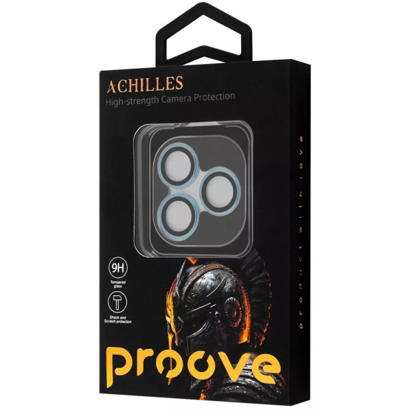 Фото - Защитное стекло для смартфона Proove для камеры Achilles iPhone 17 Pro/17 Pro Max Blue (CPPAIP17PM08)