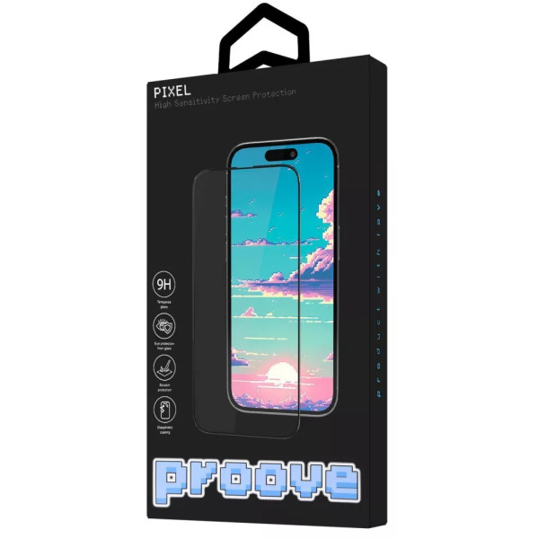 Фото - Защитное стекло для смартфона Proove Pixel iPhone 14 Pro/15/16 Black (PGPPXI14P001)