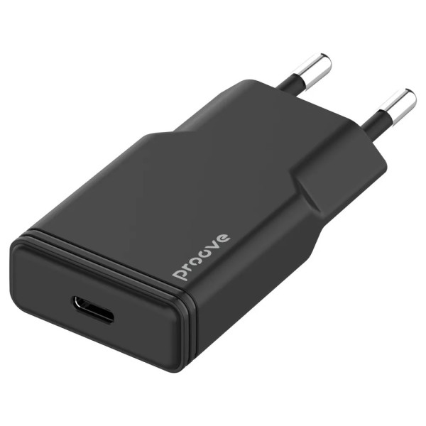 Фото - Сетевое зарядное устройство Proove Slender 20W (Type-C) black (WCSS20010001)
