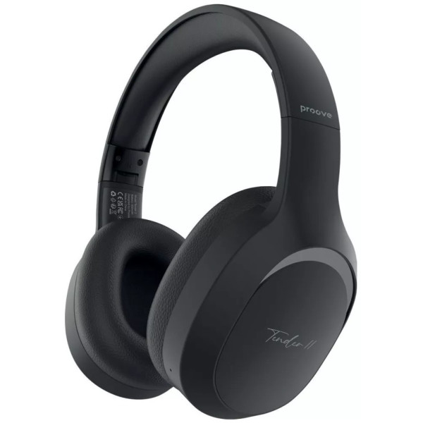 Фото - Наушники полноразмерные беспроводные Proove Tender 2 (APP) black (HPTR2001AP01)