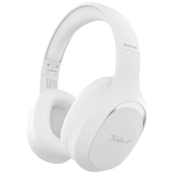 Фото - Наушники полноразмерные беспроводные Proove Tender 2 (APP) white (HPTR2001AP02)