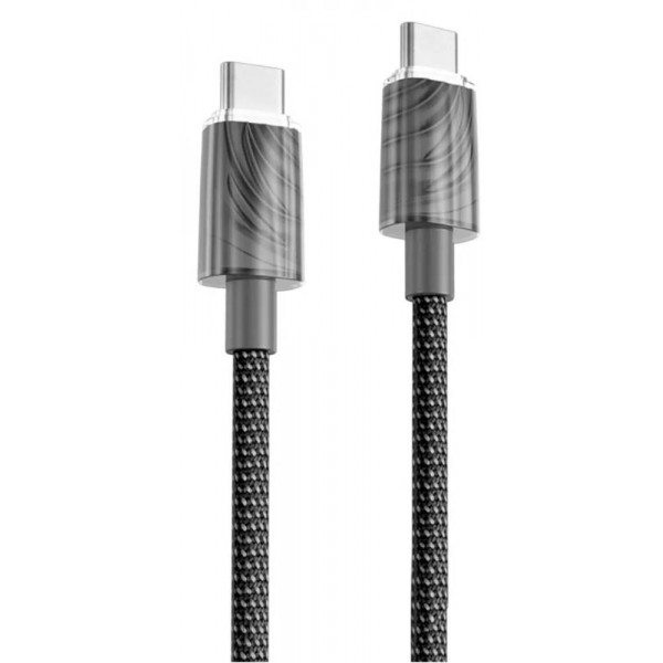 Фото - Кабель синхронизации данных Proove Spectral Type-C to Type-C 60W 1m Gray (CCSP60002203)