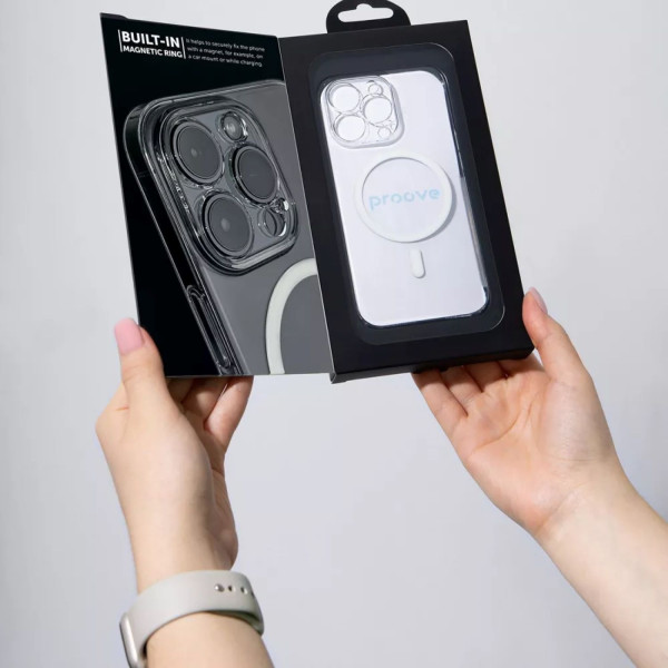 Фото - Чехол для смартфона Proove Crystal Case with Magnetic Ring iPhone 16 Pro brilliance (PCCCIP16P059)