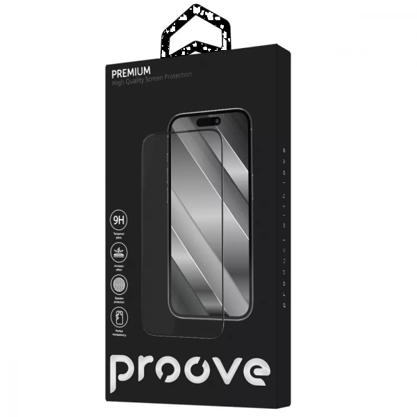 Фото - Защитное стекло для смартфона Proove Premium iPhone 13 Pro Max/14 Plus Black (PGPPMI14PL01)
