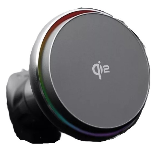 Фото - Автодержатель с беспроводной зарядкой Proove IceCore QI2 15W Gray (WHIC15002003)