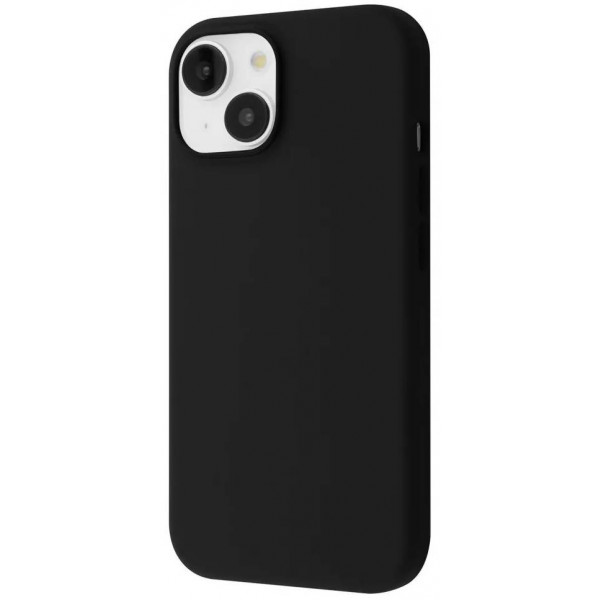 Фото - Чехол для смартфона Silicone Case with Magnetic Ring iPhone 14 Black (PCSMIP140002)