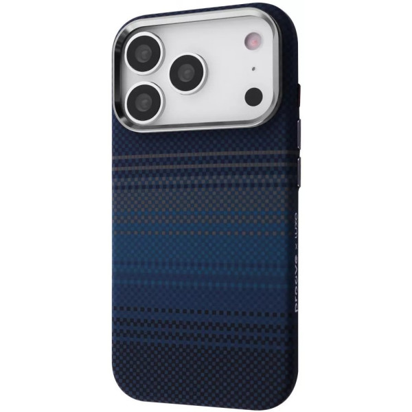 Фото - Чехол для смартфона Proove Gleam Case with Magnetic Ring iPhone 17 Pro Max Blue stripes (651830807)