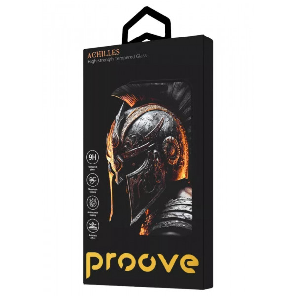 Фото - Захисне скло для смартфону Proove Achilles iPhone 14 Pro Max/15 Plus/16 Plus Black (PGPAIP14PM01)