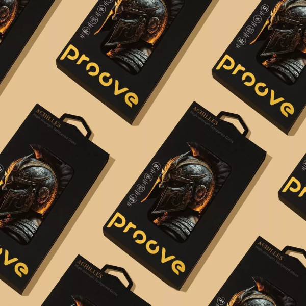 Фото - Захисне скло для смартфону Proove Achilles iPhone 14 Pro Max/15 Plus/16 Plus Black (PGPAIP14PM01)