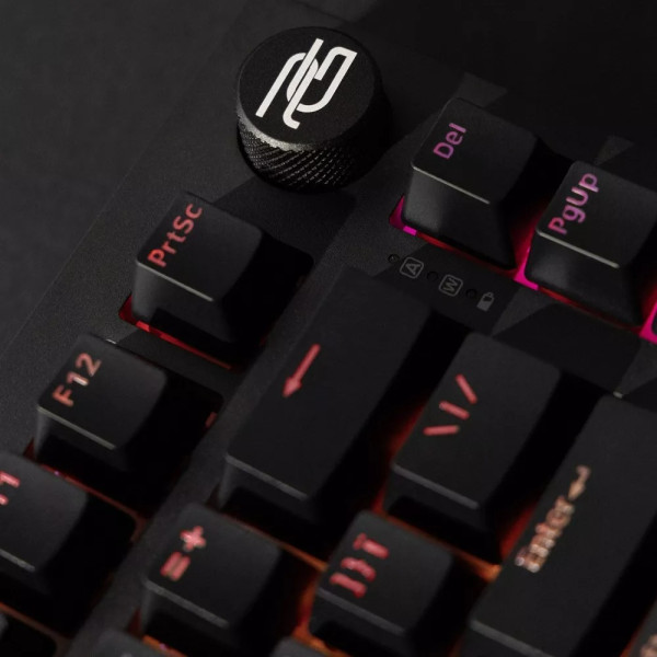 Фото - Клавиатура беспроводная игровая Proove Gaming Coupe (Ukraine Layout) Black/Purple (WKCP00022416)