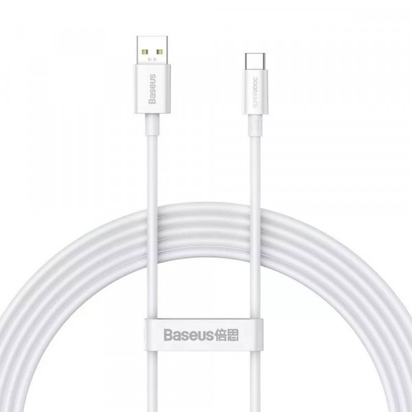 Фото - Кабель синхронизации данных Baseus Superior Series Supervooc Fast Charging Data Type-C 65W 1 m White (CAYS000902) Фото - Кабель синхронизации данных Baseus Superior Series Supervooc Fast Charging Data Type-C 65W 1 m White (CAYS000902)