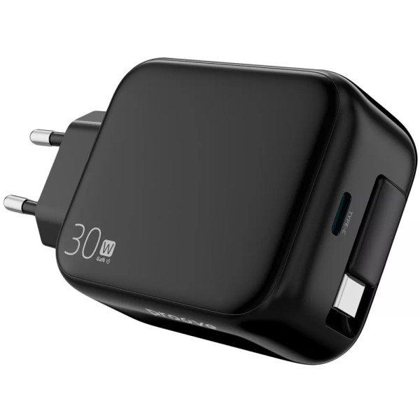 Фото - Сетевое зарядное устройство Proove Fixtape GaN Type-C 30W black (WCFP30010201)