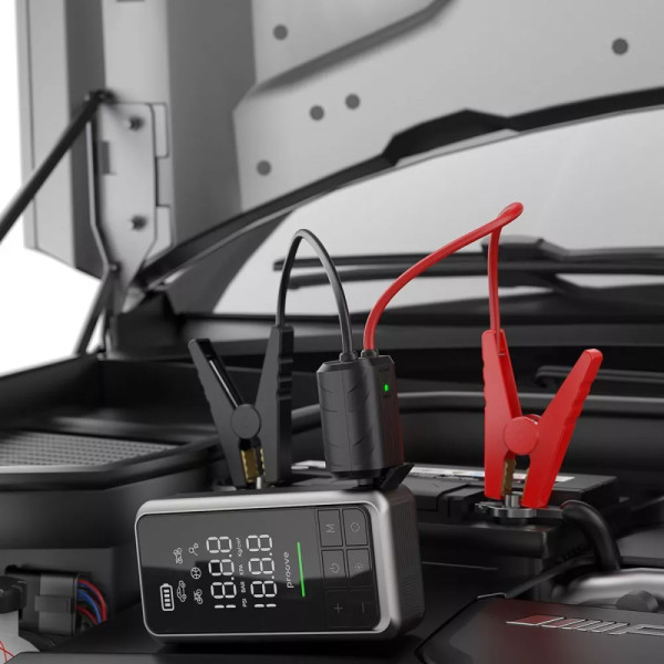 Фото - Пускозарядное устройство Proove + Насос Air Jump 10400mAh 1000A Gray (JSAP10400203)