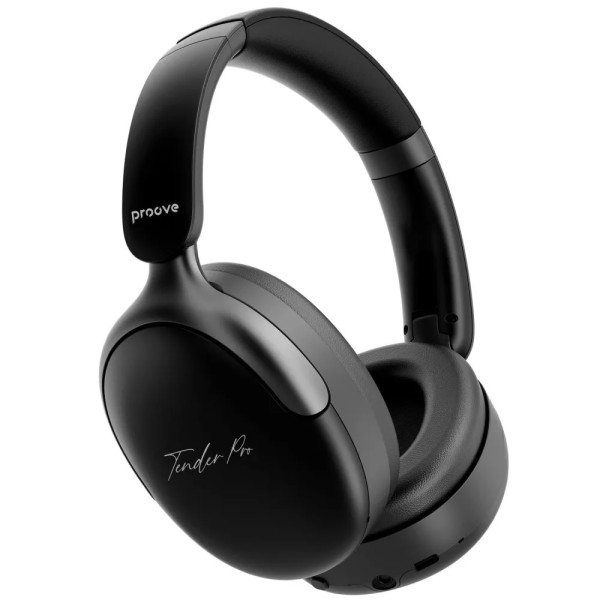 Фото - Наушники накладные беспроводные Proove Tender Pro (APP) black (HPTP0001AP01)