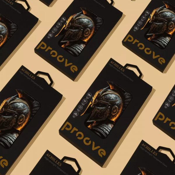 Фото - Защитное стекло для смартфона Proove Achilles iPhone 15 Pro Black