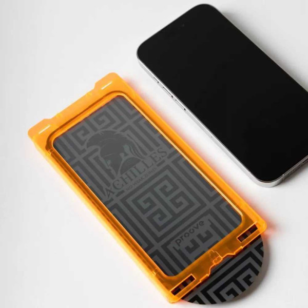 Фото - Защитное стекло для смартфона Proove Achilles Installation Box iPhone 16 Pro black (PGPAIB16P001)