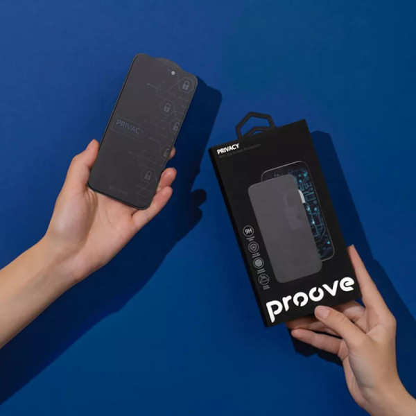 Фото - Защитное стекло для смартфона Proove Privacy iPhone 17 Pro black (PGPPRI17P001)