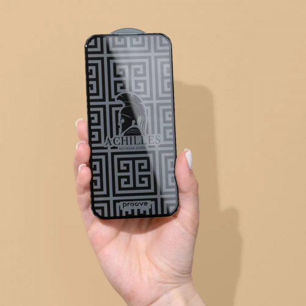 Фото - Защитное стекло для смартфона Proove Achilles iPhone 15 Pro Black