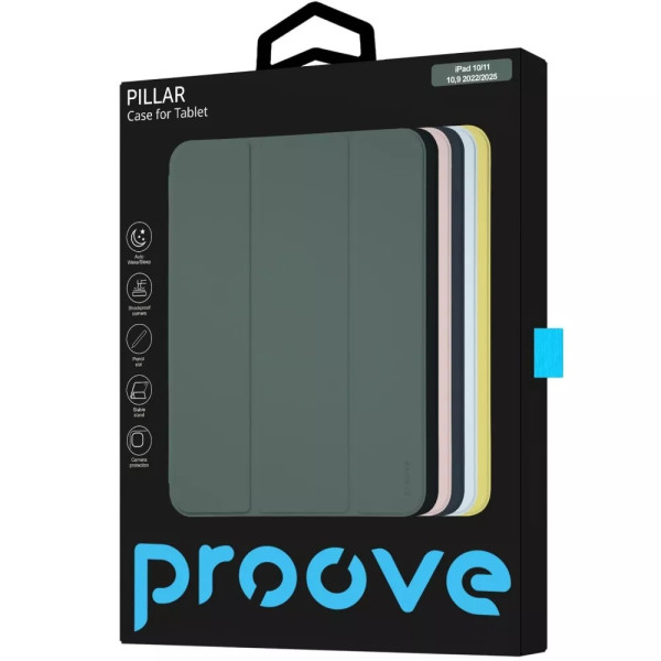 Фото - Чехол для планшета Proove Pillar Case iPad 10/11 10,9 2022/2025 Black (PCPIID102502)