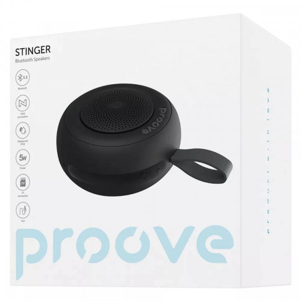 Фото - Портативная акустика Proove Stinger 5W Black