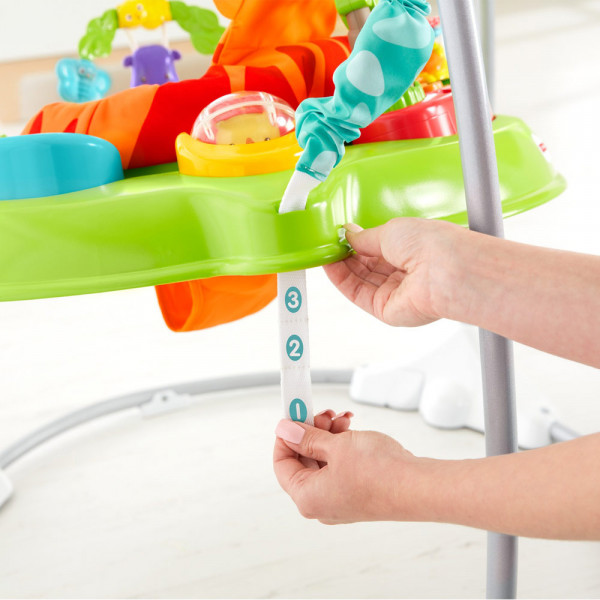 Фото - Игровой центр для малыша Fisher-Price Прыгунки Тропический лес (CHM91)