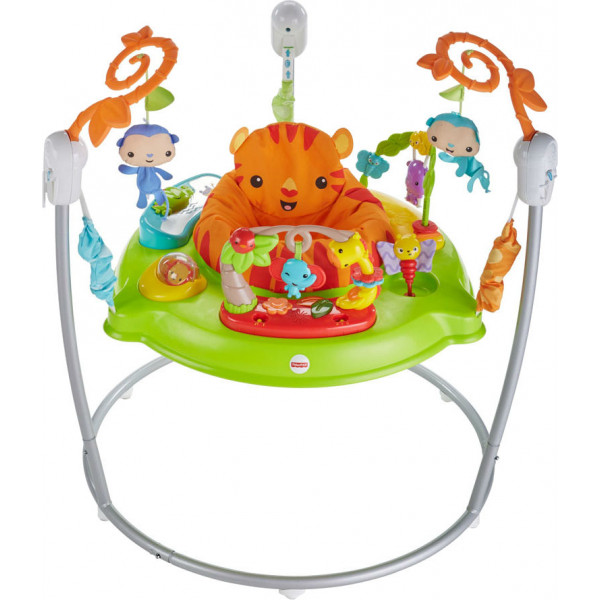 Фото - Игровой центр для малыша Fisher-Price Прыгунки Тропический лес (CHM91)