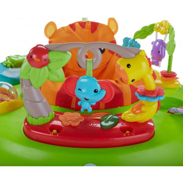 Фото - Игровой центр для малыша Fisher-Price Прыгунки Тропический лес (CHM91)