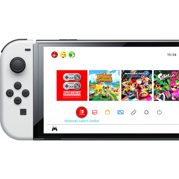 Игровая приставка портативная Nintendo Switch OLED (White) купить ...