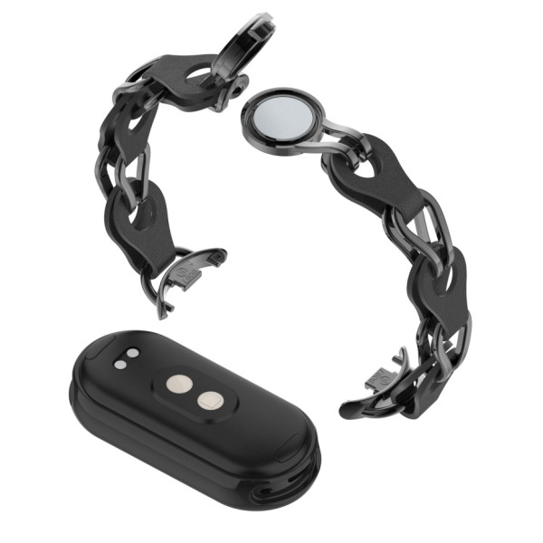 Фото - Ремешок для фитнес-браслета Armorstandart Chain Wristband for Xiaomi Smart Band 10/9/8 Black (ARM86887)
