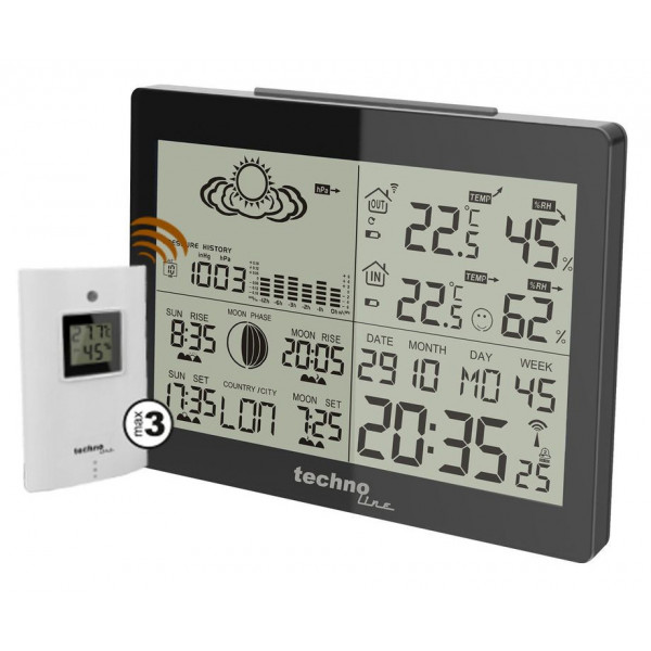 Фото - Метеостанция Technoline Black (WS6760) Фото - Метеостанция Technoline Black (WS6760)