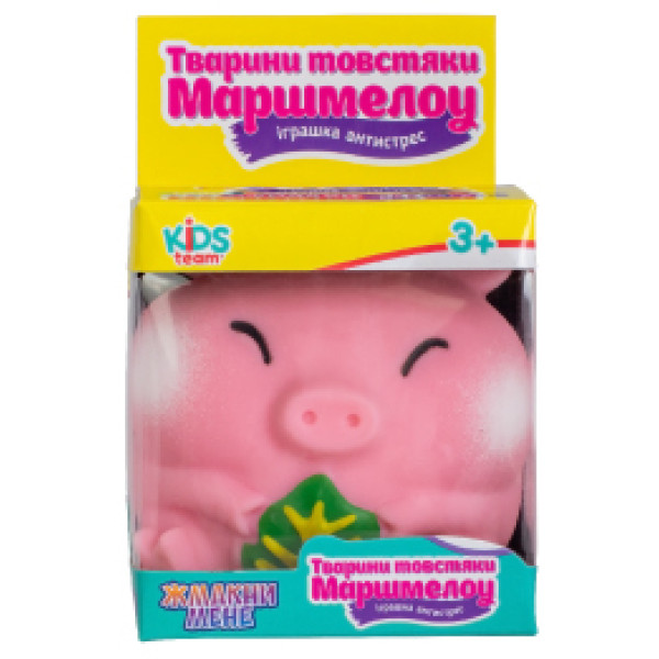 Фото - Сквиш Kids Team Животные толстяки Маршмелоу Поросенок (CKS-10787_2)