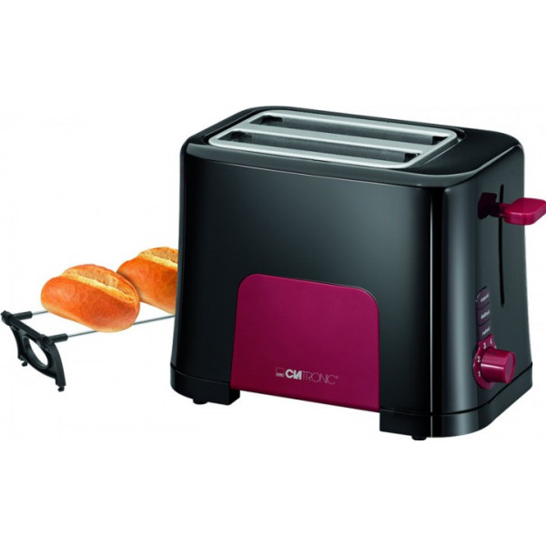Фото - Тостер Clatronic TA 3551 black-red